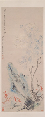 图片[1]-Huayan Peony Chart Axis-China Archive